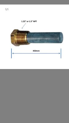 Magnesium-anodestaven met een hoge treksterkte met een goede bewerkbaarheid, corrosiebestendigheid AZ63 AZ31 AZ61 AZ80 ZK60 Voor beschermingsoplossingen