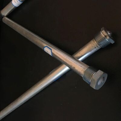 Lange 100 mm Flexible Anode Rods AZ31 Pure Magnesium Temperatuurbereik 600°C Aanpasbare lengte 200 mm 500 mm