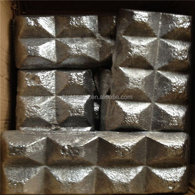 AlMo10 Aluminium Molybdeen Master Alloy Klont 20-50 mm Mo10 voor Superlegering Smelten