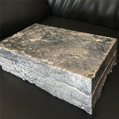 Aluminium Neodymium AlNd Master Alloy 5-20% Nd-inhoud Ingot voor graanveredeling