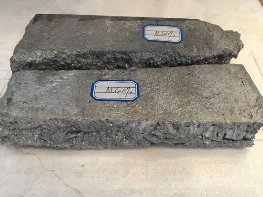 Smeltpunt 610 tot en met 625 °C Magnesium Master Alloy Samengesteld uit Magnesium MASETER Legeringen Ontworpen om aan de eisen van de klant te voldoen