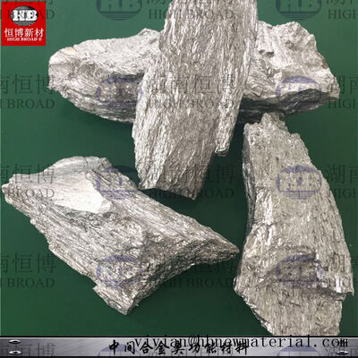 Aluminium Niobium AlNb20 Meesterlegering 20% Nb Ingot voor graanveredeling