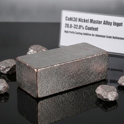 CuNi30 Koper Nikkel Legering met 28,0-32,0% Nikkelgehalte voor Hoogzuivere Aluminium Korrelverfijning