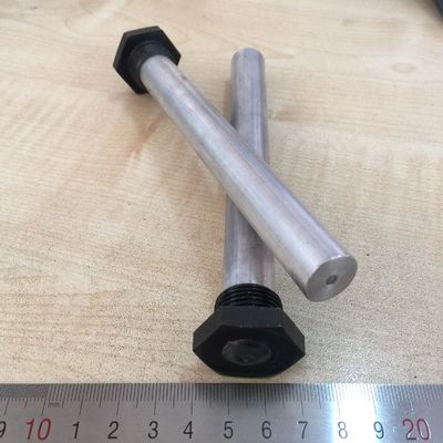 25 mm zinklegering zware anodestaaf 1 NPT 1200 mm groot systeem geurbestrijding voor industriële warmtewisselaar