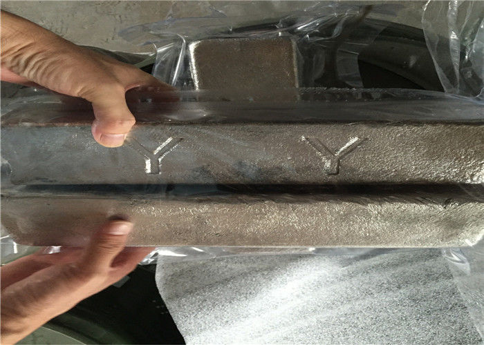 MgY30 Magnesium Yttrium Master Alloy met een Yttriumgehalte van 30% voor hoge temperatuursterkte en kruipbestandheid