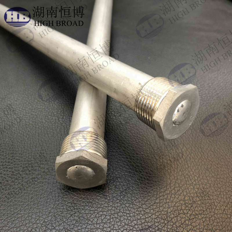 AZ31 Pure Magnesium Rod Anode 9~100mm Voor buitenauto's, cellen