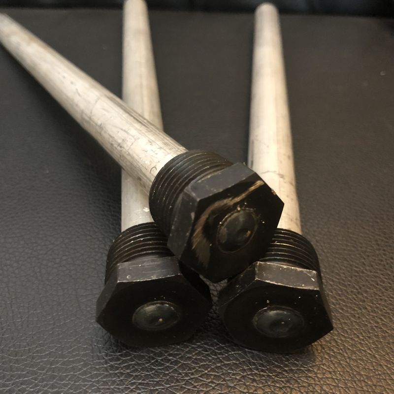 0.9 inch Diameter Magnesium Waterverwarmer Anode Rod 40 inch voor Bradford White Defender Series Elektrische gasverwarmers