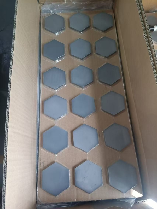 Chemische weerstand Vierkante ballistische keramische plaat met siliconcarbide boroncarbide vest