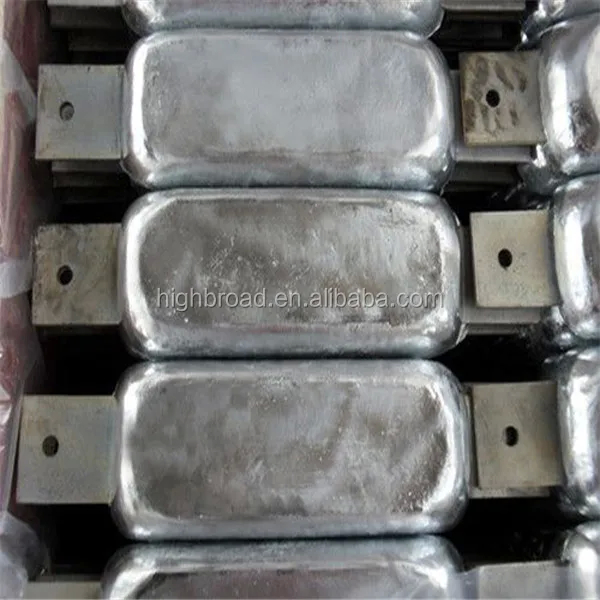 Feature Rich Magnesium Anode AZ / HP Alloy Anode Supported SOFC's voor onderzeese ondergrondse stalen buizen