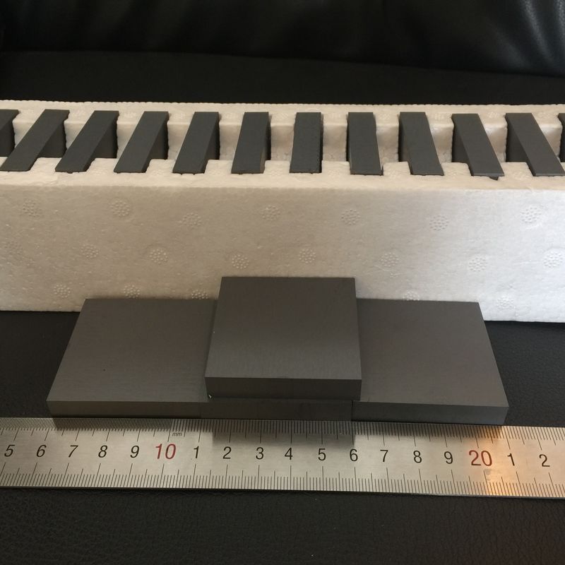 Onder druk gesinterde SiC B4C hybride ballistische pantserplaat met afmetingen van 250x300 mm voor NIJ niveau IV bescherming