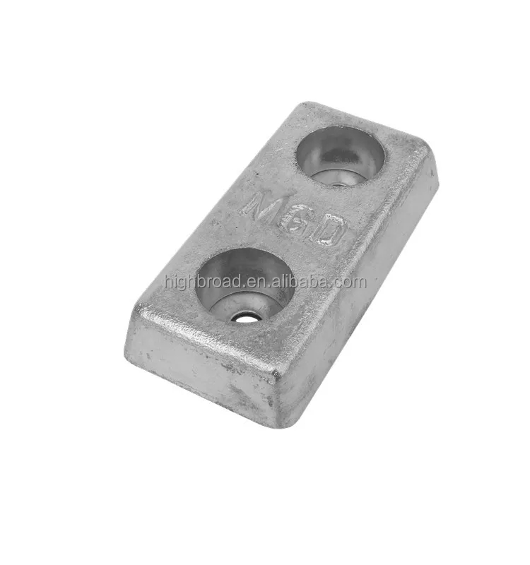 Buigvorm Al Anode Rod Casting Aluminium Anode Rod Corrosieweerstand