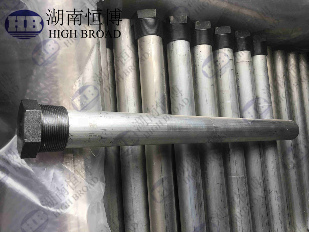22 mm Diameter 900 mm Lengte Magnesium Anode Staaf met 3/4" NPT Schroefdraad voor Bescherming van Zonneboiler