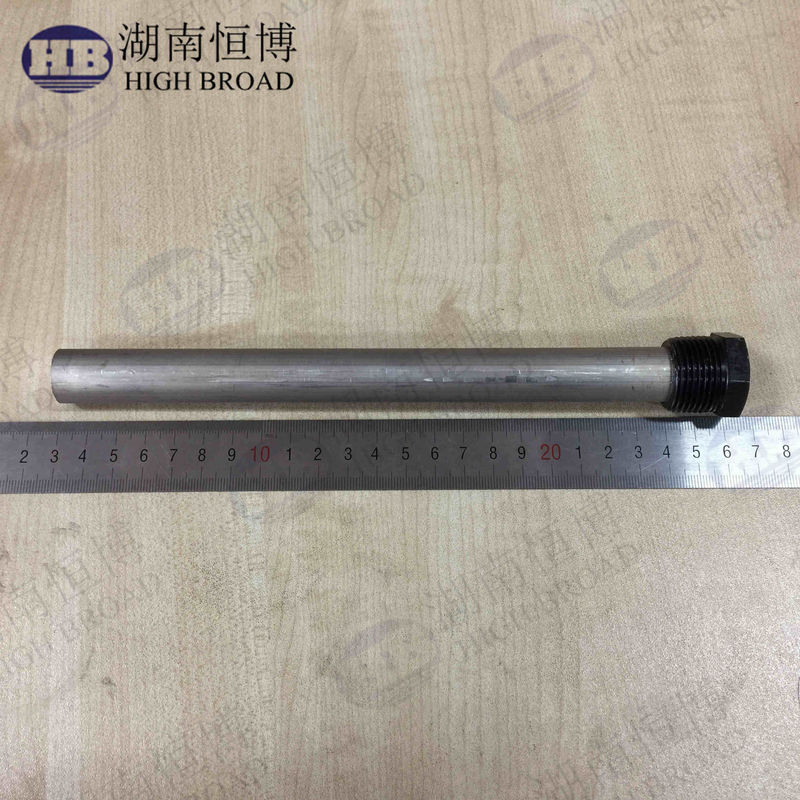16 mm diameter zonnewaterverwarmer Anodestangen voor stalen tanks