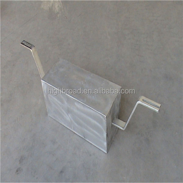 2.7 G/Cm3 Dichtheid Aluminium Anode Voor Kathodische Bescherming Van Zeewater En Offshore Constructies