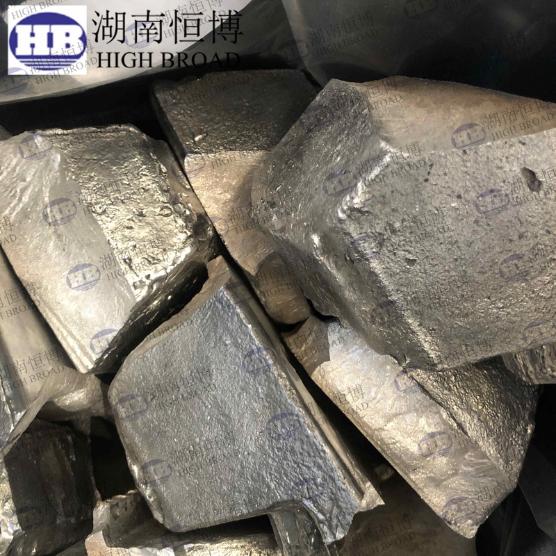 Aluminiummolibdeen AlMo-meesterlegering 5-10% Mo-gehalte Ingot voor graanraffinage