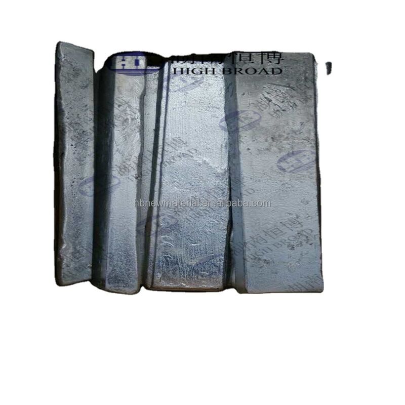 Aluminium Beryllium Master Alloy Be Ingot met Be 3-5% voor de verfijning van granen en verbeterde mechanische eigenschappen