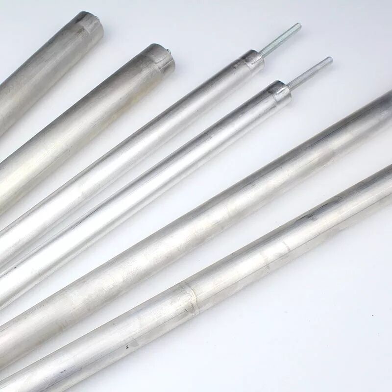 25 mm Magnesium legering zware anodestaaf 1 NPT 1200 mm hoge capaciteit bescherming voor industriële ketel