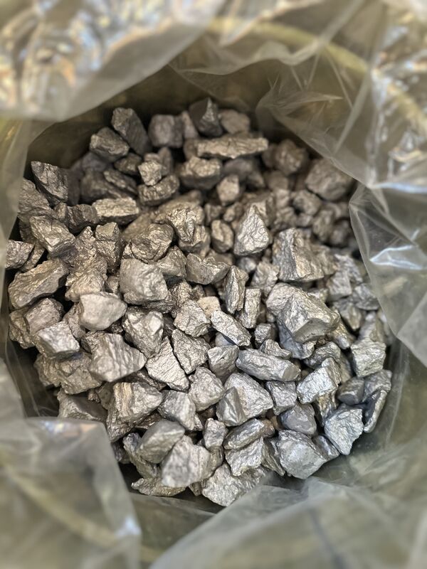 MgBa10 legering samengesteld Magnesium Master Alloy Zilver Grijz Solid En Aluminium Master Alloys Voor industriële toepassingen