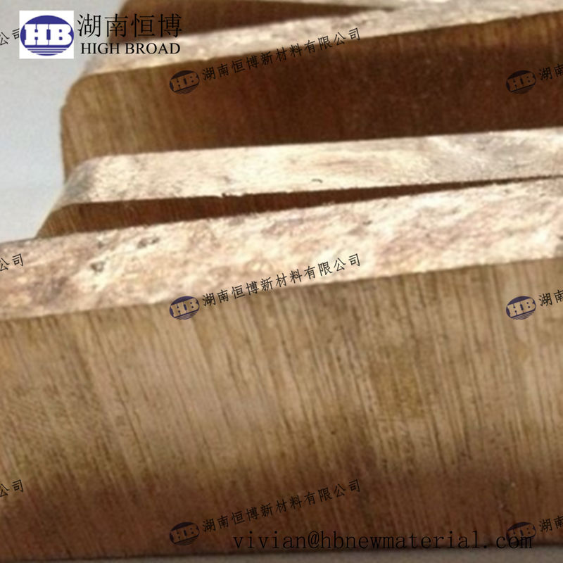 CuFe10 Iron Master Alloy Ingot 9.0-11.0% Content High Purity Casting Additive for Aluminum Grain Refinement