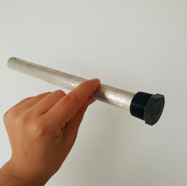 19 mm Magnesium AZ31 Compact Anode Rod 3/4 NPT 450 mm Ruimtebesparende bescherming voor compacte waterverwarming